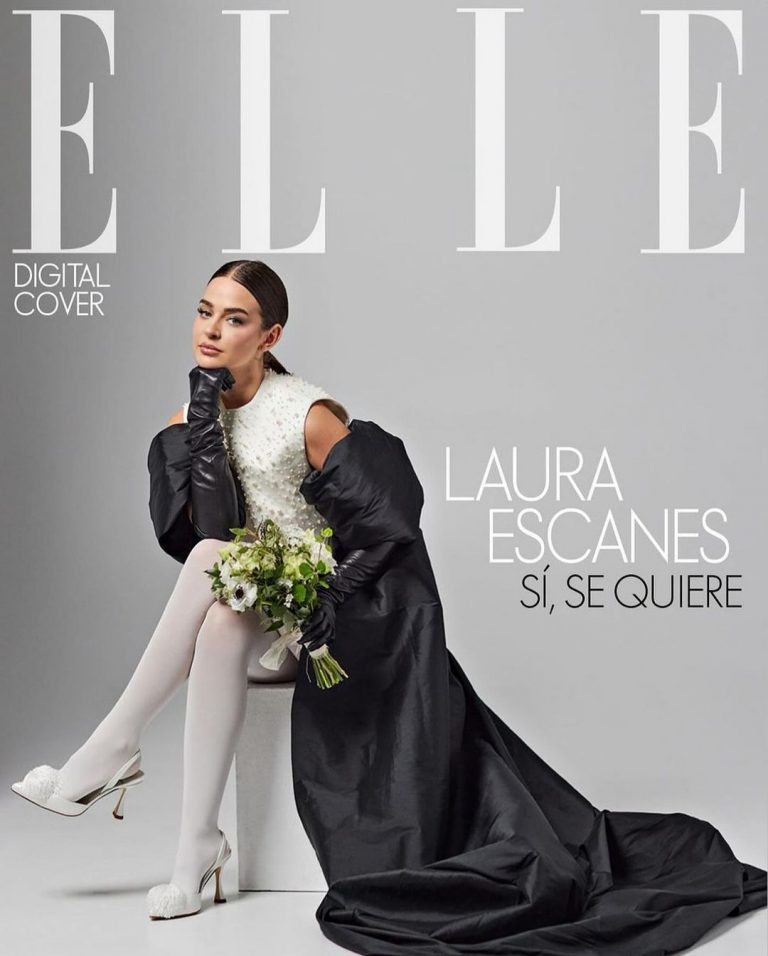 @lauraescanes Digital Cover en @elle_spain